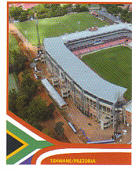 Tshwane/Pretoria - Loftus Versfeld Stadium samolepka Panini World Cup 2010 #24